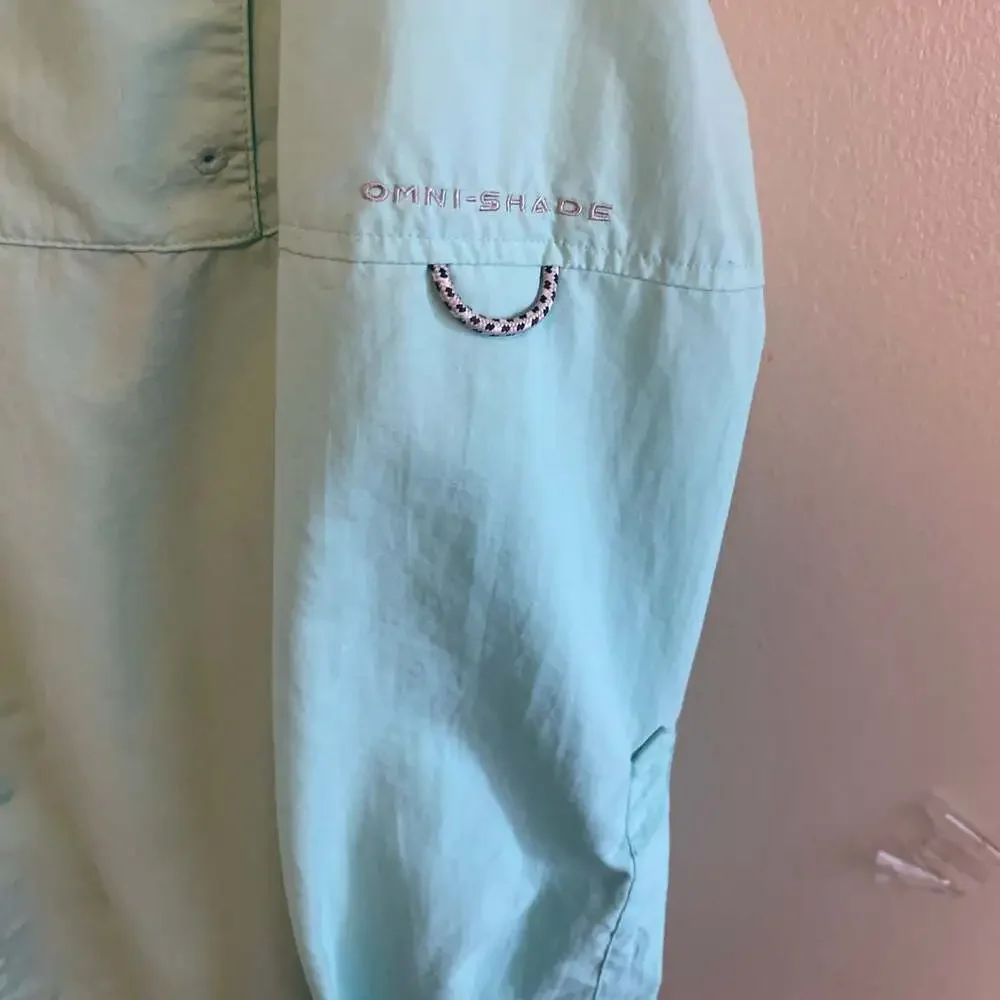 Columbia PFG Bahama II Long-Sleeve Omni-Shade Fishing Shirt Sz.M.  Spring Summer - Picture 4 of 6